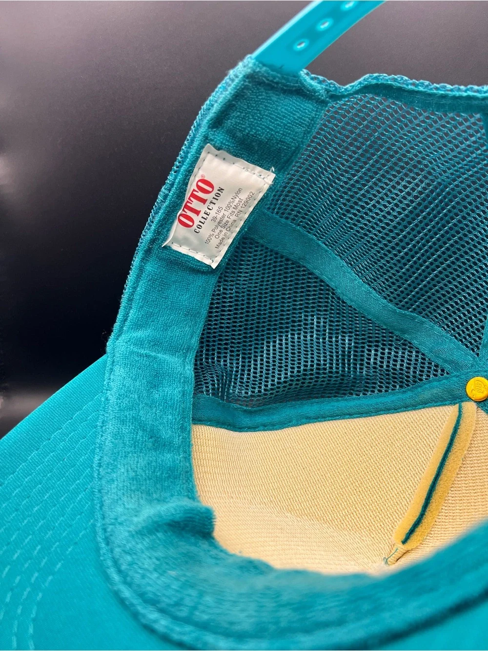 Talk Dirty to Me Teal Mesh Trucker Hat